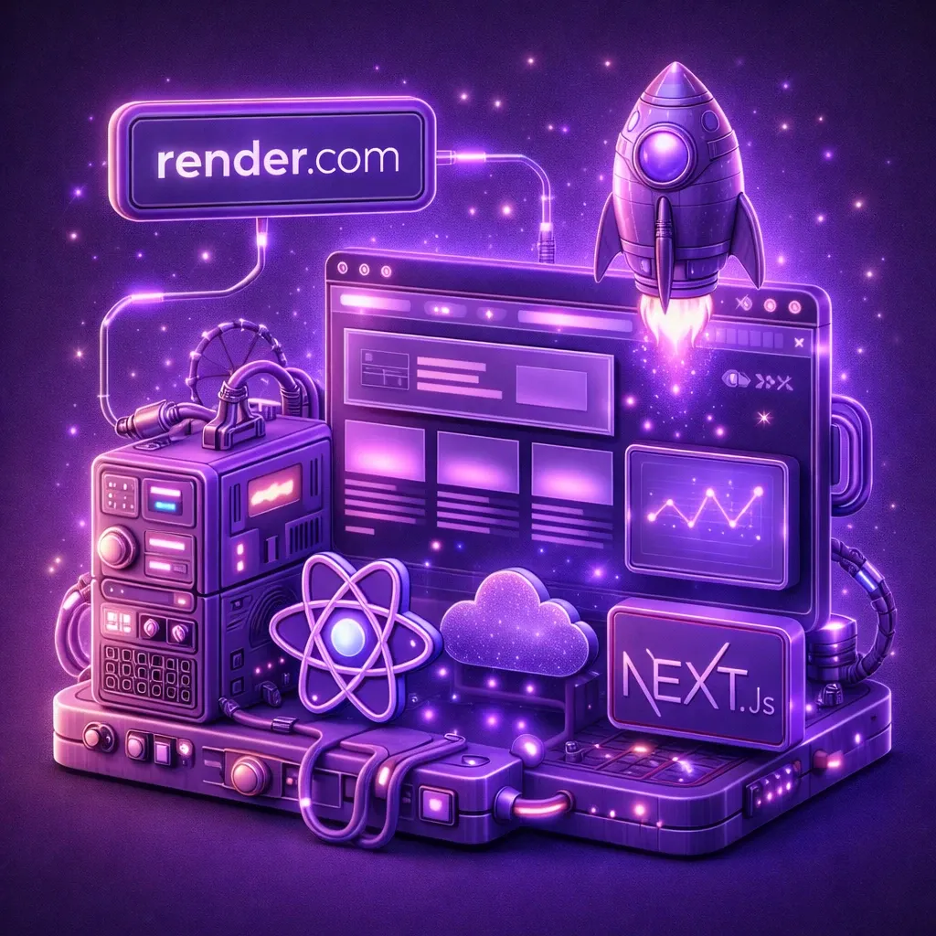 React Next.js Website Deploy to Render.com