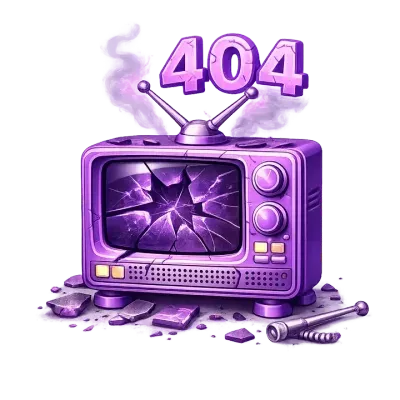Static Signal Broken Television