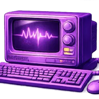 Static Signal Retro Computer